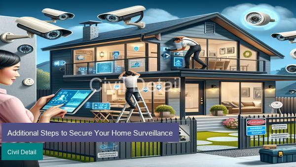 Additional Steps to Secure Your Home Surveillance