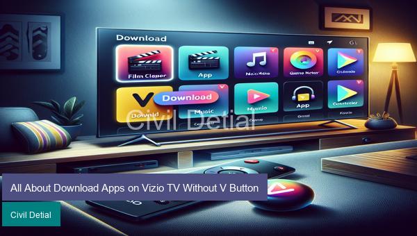 All About Download Apps on Vizio TV Without V Button