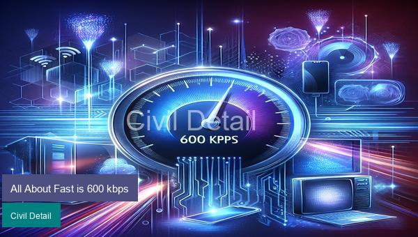 All About Fast is 600 kbps