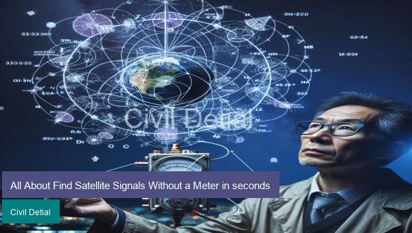All About Find Satellite Signals Without a Meter in seconds
