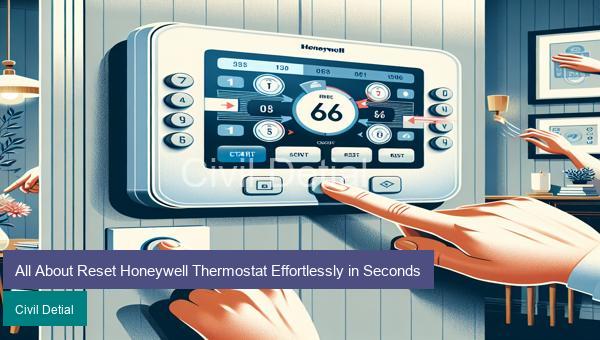 All About Reset Honeywell Thermostat Effortlessly in Seconds