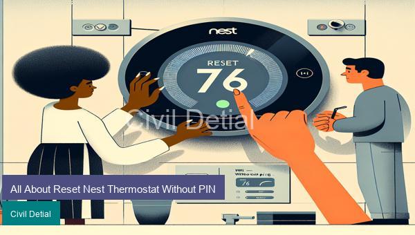 All About Reset Nest Thermostat Without PIN