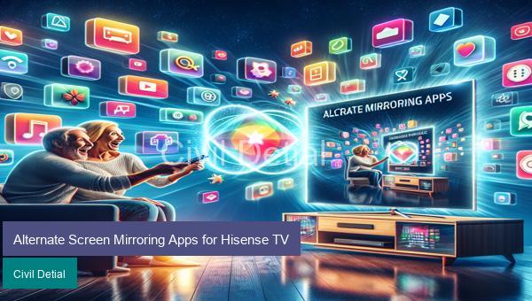 Alternate Screen Mirroring Apps for Hisense TV