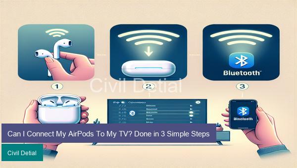 Can I Connect My AirPods To My TV? Done in 3 Simple Steps