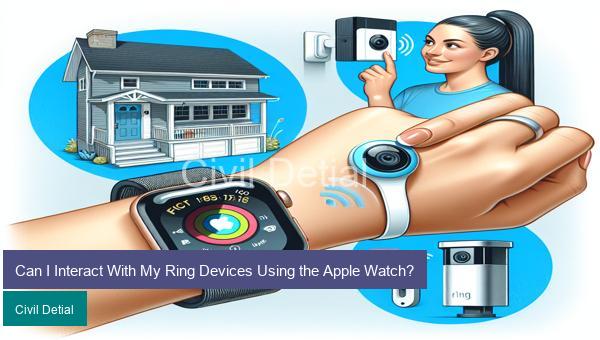 Can I Interact With My Ring Devices Using the Apple Watch?