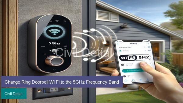Change Ring Doorbell Wi Fi to the 5GHz Frequency Band