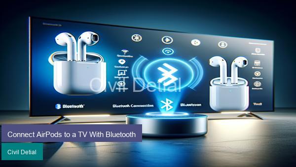 Connect AirPods to a TV With Bluetooth