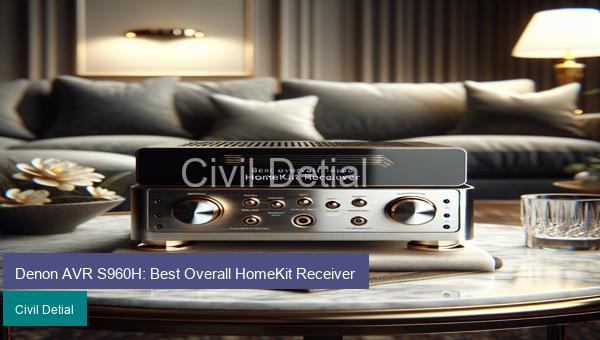 Denon AVR S960H: Best Overall HomeKit Receiver