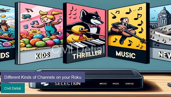 Different Kinds of Channels on your Roku