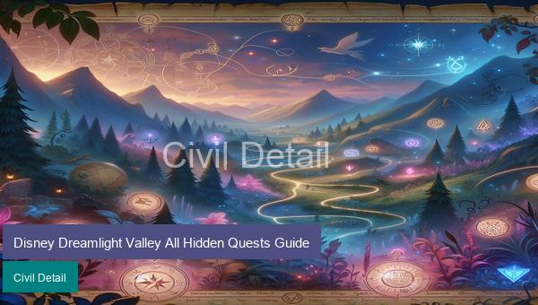 Disney Dreamlight Valley All Hidden Quests Guide