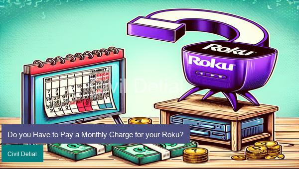 Do you Have to Pay a Monthly Charge for your Roku?