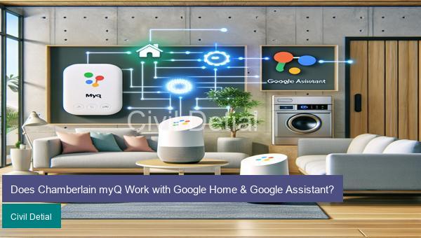 Does Chamberlain myQ Work with Google Home & Google Assistant?