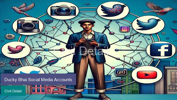 Ducky Bhai Social Media Accounts