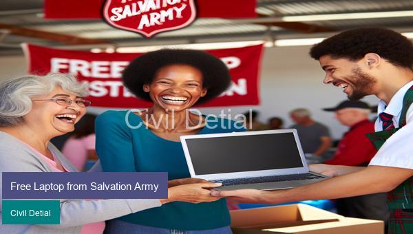 Free Laptop from Salvation Army