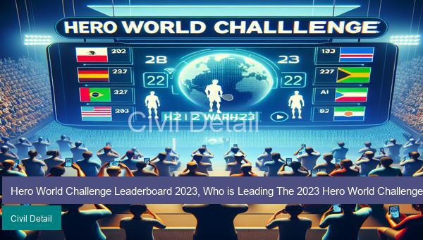 Hero World Challenge Leaderboard 2023, Who is Leading The 2023 Hero World Challenge? Where to Watch Hero World Challenge 2023?