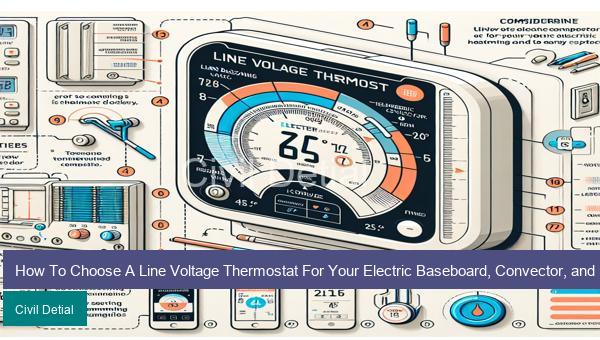 How To Choose A Line Voltage Thermostat For Your Electric Baseboard, Convector, and Fans