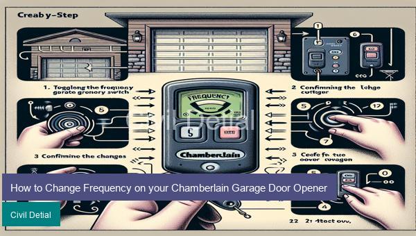 How to Change Frequency on your Chamberlain Garage Door Opener