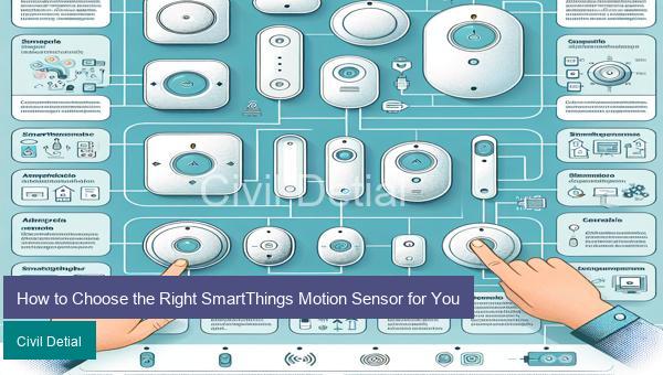 How to Choose the Right SmartThings Motion Sensor for You