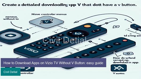 How to Download Apps on Vizio TV Without V Button: easy guide
