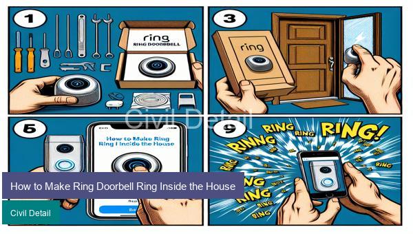How to Make Ring Doorbell Ring Inside the House