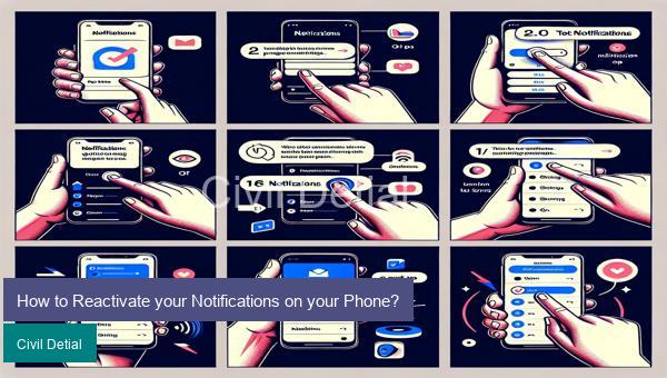 How to Reactivate your Notifications on your Phone?