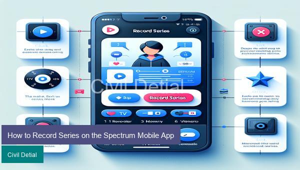 How to Record Series on the Spectrum Mobile App