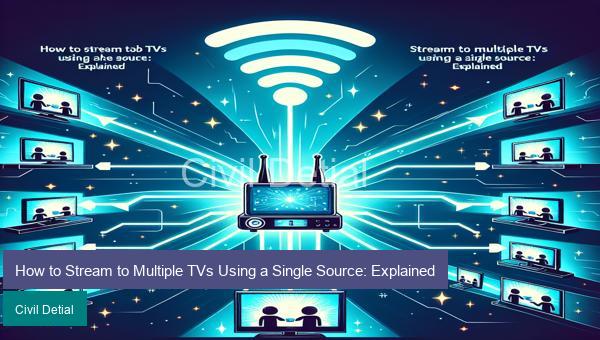 How to Stream to Multiple TVs Using a Single Source: Explained