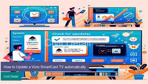 How to Update a Vizio SmartCast TV automatically