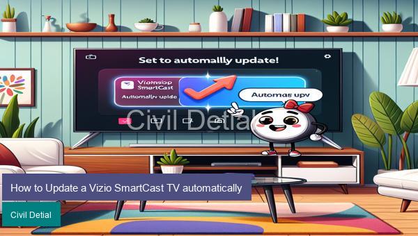 How to Update a Vizio SmartCast TV automatically