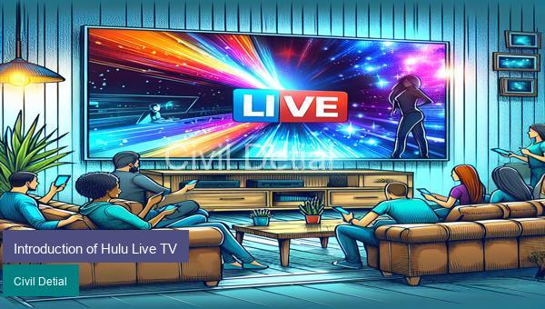 Introduction of Hulu Live TV