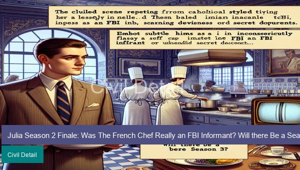 Julia Season 2 Finale: Was The French Chef Really an FBI Informant? Will there Be a Season 3?