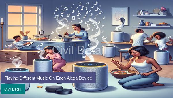 Playing Different Music On Each Alexa Device