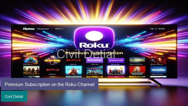 Premium Subscription on the Roku Channel