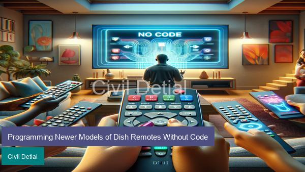 Programming Newer Models of Dish Remotes Without Code