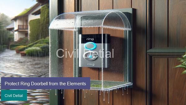 Protect Ring Doorbell from the Elements