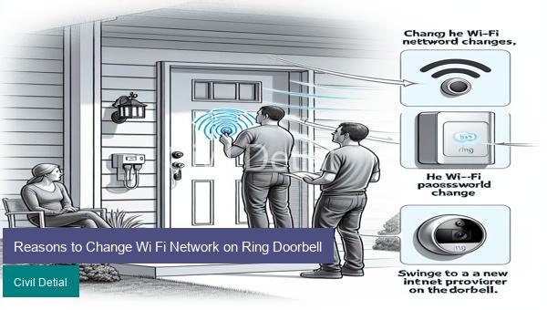 Reasons to Change Wi Fi Network on Ring Doorbell