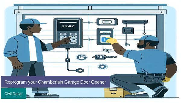 Reprogram your Chamberlain Garage Door Opener