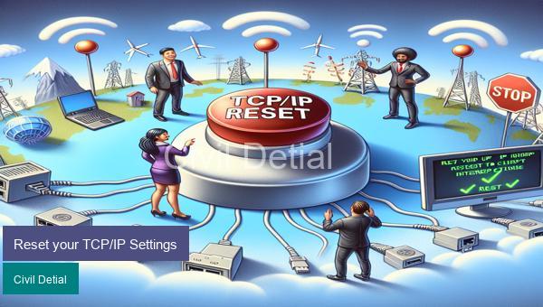 Reset your TCP/IP Settings