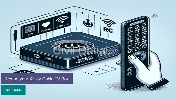 Restart your Xfinity Cable TV Box
