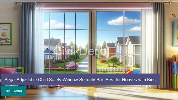 Segal Adjustable Child Safety Window Security Bar: Best for Houses with Kids