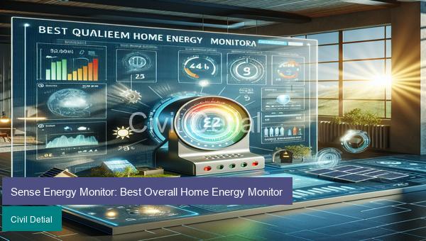 Sense Energy Monitor: Best Overall Home Energy Monitor