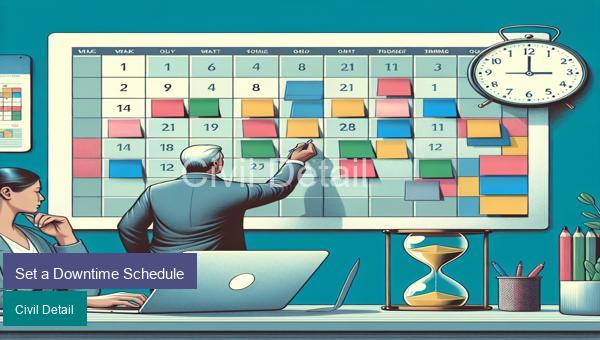 Set a Downtime Schedule