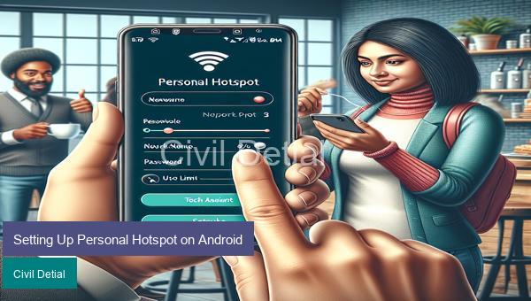 Setting Up Personal Hotspot on Android