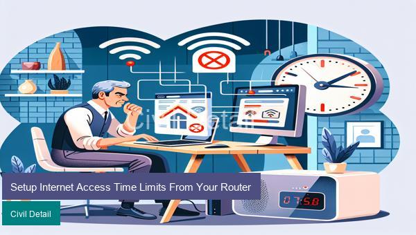 Setup Internet Access Time Limits From Your Router
