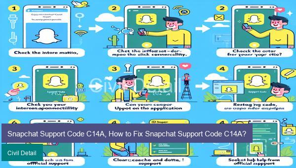 Snapchat Support Code C14A, How to Fix Snapchat Support Code C14A?