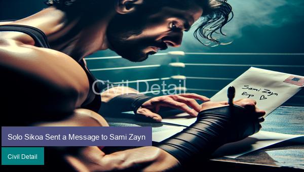 Solo Sikoa Sent a Message to Sami Zayn