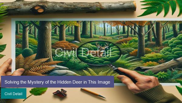 Solving the Mystery of the Hidden Deer in This Image