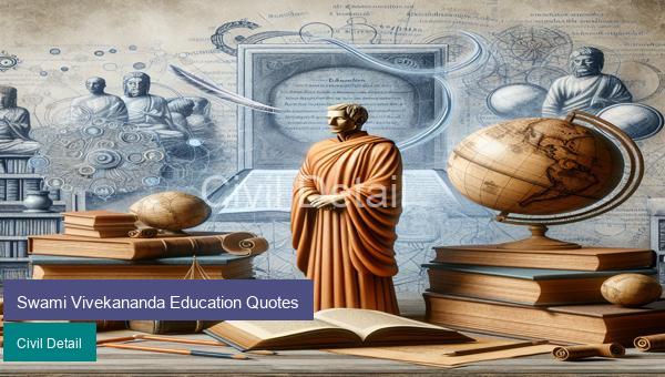 Swami Vivekananda Education Quotes