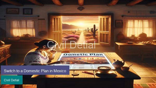 Switch to a Domestic Plan in Mexico