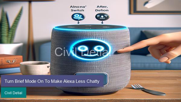 Turn Brief Mode On To Make Alexa Less Chatty
